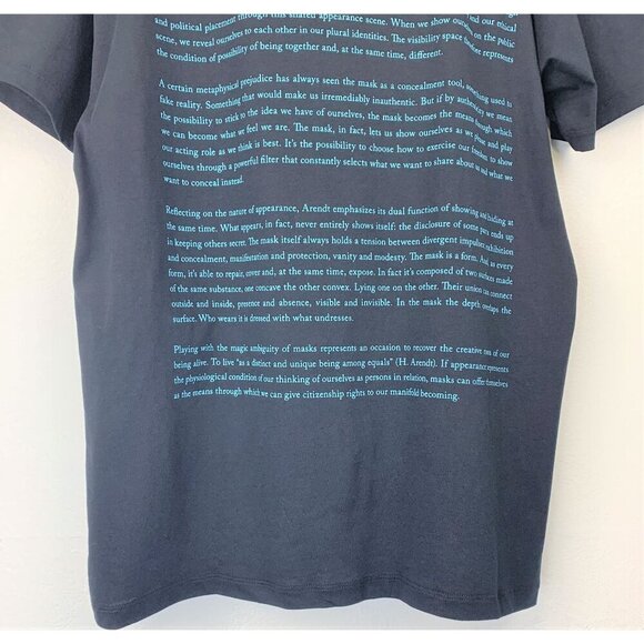 NWT Gucci Manifesto Mask Print Oversized Cotton T-Shirt In Black Size L - Picture 11 of 16